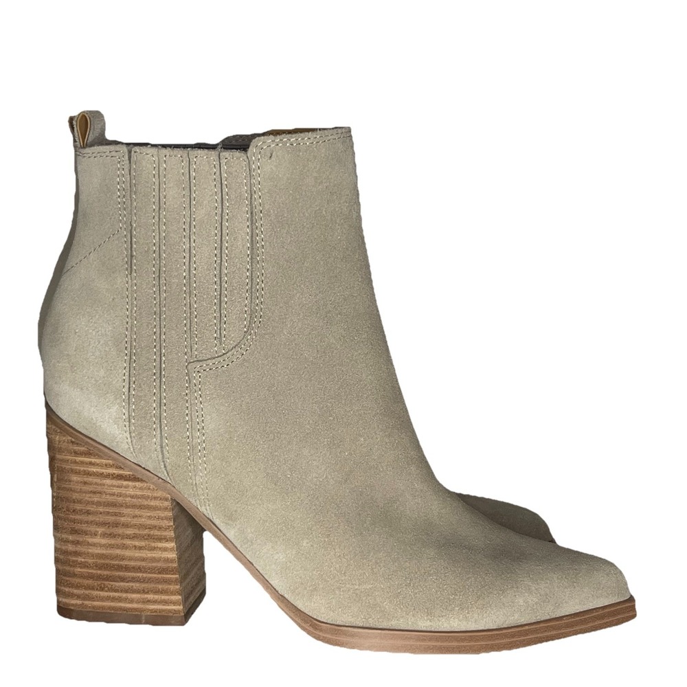 Marc Fisher Pointed Toe Ankle Boots Booties Womens 8 Leather MLoshay